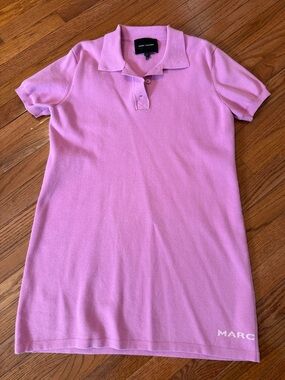Marc Jacobs Light Pink Polo Mini Dress